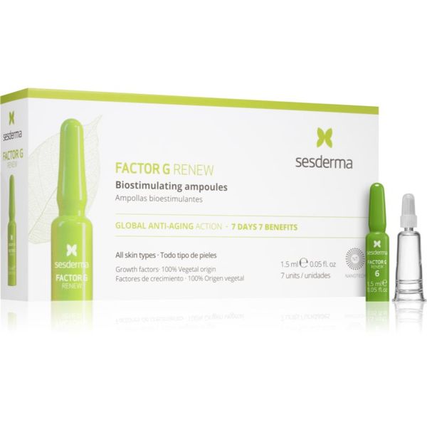 Sesderma Sesderma Factor G Renew revitalizacijski serum za pomladitev kože 7x1,5 ml