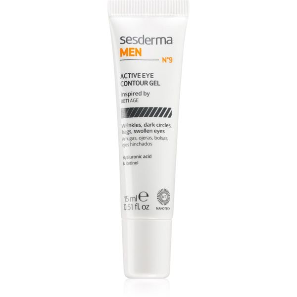 Sesderma Sesderma Men gel za predel okoli oči proti oteklinam in temnim kolobarjem za moške 15 ml