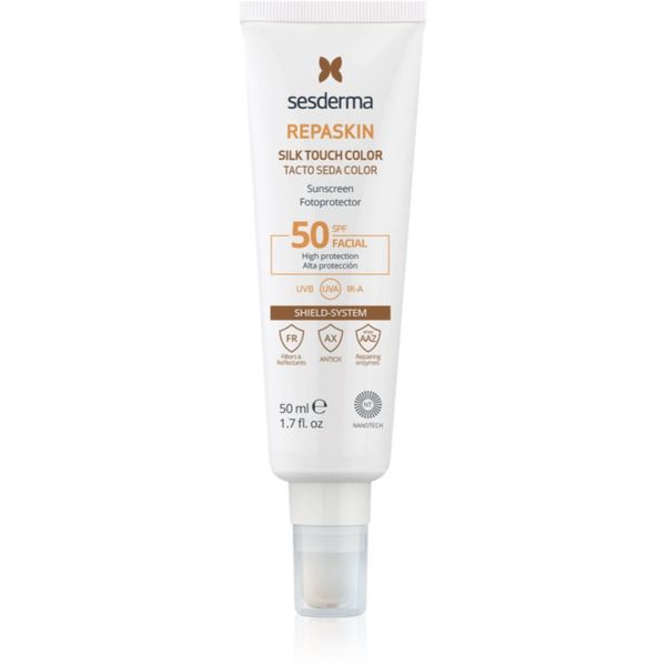 Sesderma Sesderma Repaskin Silk Touch matirajoča krema za sončenje za obraz SPF 50 50 ml