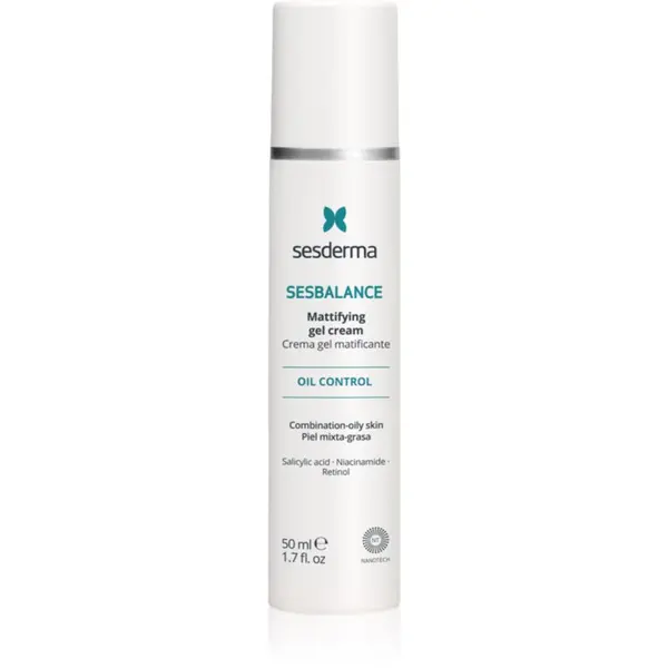 Sesderma Sesderma Sesbalance Mattifying Gel-Cream matirajoča gel krema s salicilno kislino 50 ml