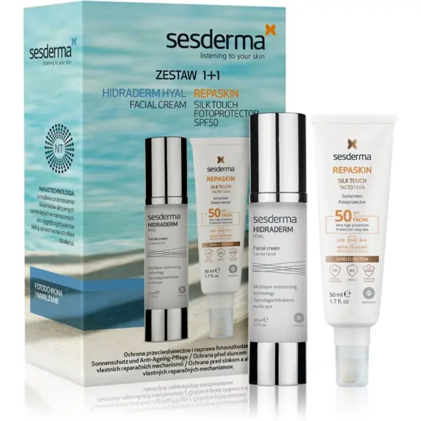 Sesderma Sesderma Set Hidraderm Hyal+ Repaskin darilni set za suho in občutljivo kožo