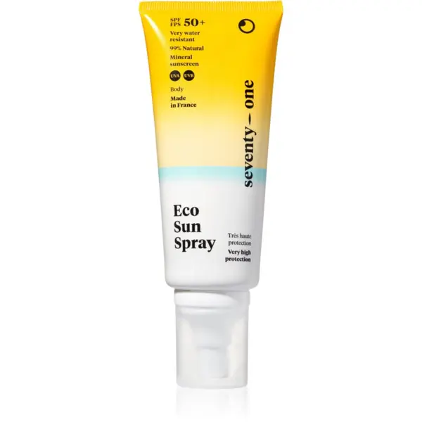 SeventyOne SeventyOne Eco Sun Spray SPF50+ pršilo za sončenje z visoko UV zaščito SPF 50+ 100 ml