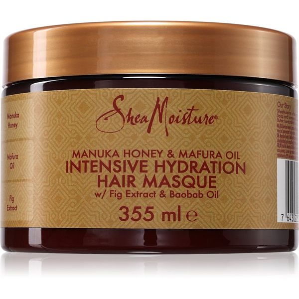 Shea Moisture Shea Moisture Manuka Honey & Mafura Oil intenzivna vlažilna maska za lase 355 ml