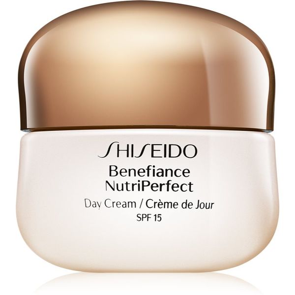 Shiseido Shiseido Benefiance NutriPerfect Day Cream pomlajevalna dnevna krema SPF 15 50 ml