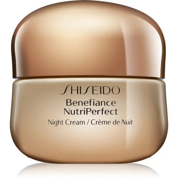 Shiseido Shiseido Benefiance NutriPerfect Night Cream revitalizacijska nočna krema proti gubam 50 ml