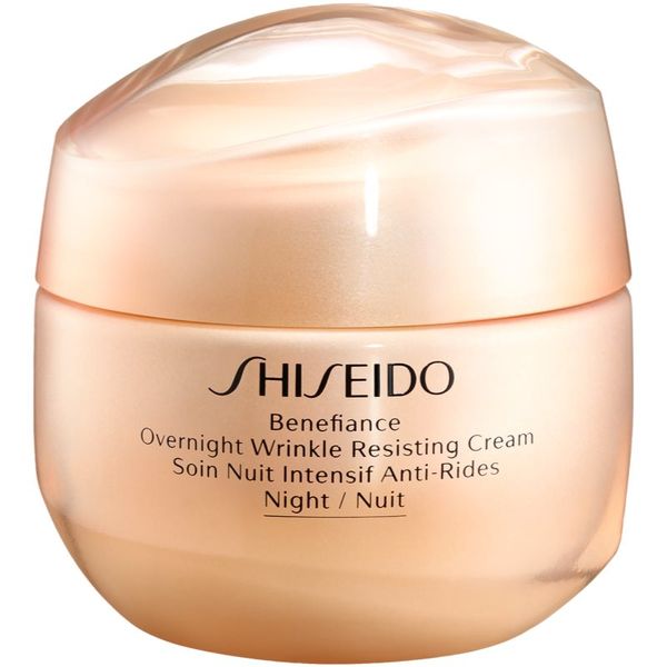 Shiseido Shiseido Benefiance Overnight Wrinkle Resist Cream nočna krema proti gubam 50 ml