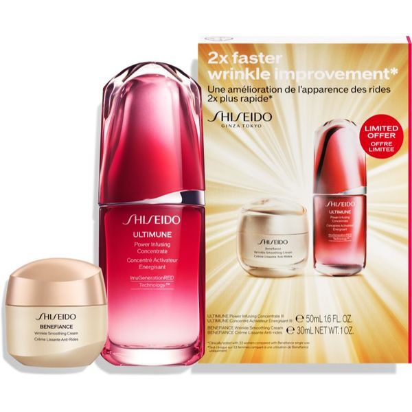 Shiseido Shiseido Benefiance Wrinkle Smoothing Cream darilni set (proti gubam)