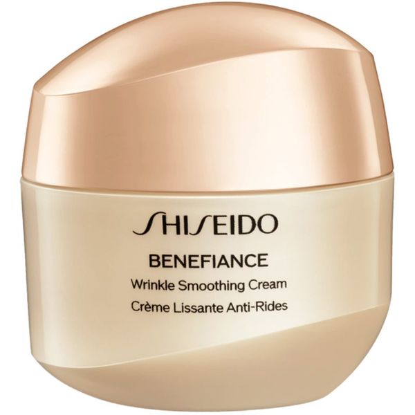 Shiseido Shiseido Benefiance Wrinkle Smoothing Cream intenzivna učvrstitvena dnevna in nočna krema proti gubam 30 ml