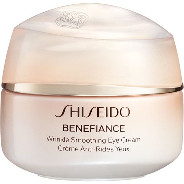 Shiseido Shiseido Benefiance Wrinkle Smoothing Eye Cream hralnilna krema za predel okoli oči za zmanjšanje gub 15 ml