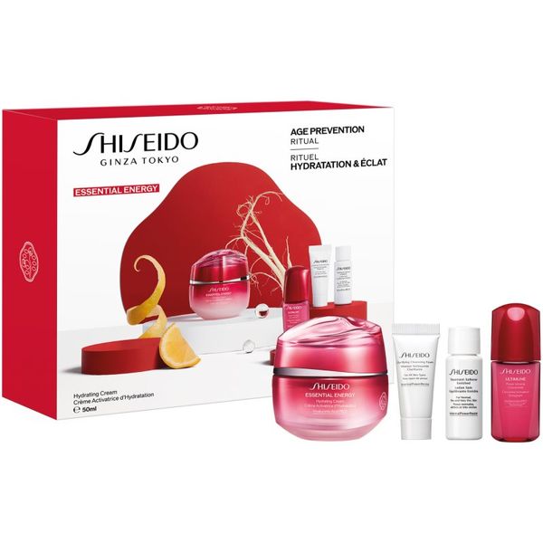 Shiseido Shiseido Essential Energy Hydrating Cream Value Set darilni set (za sijoč videz)