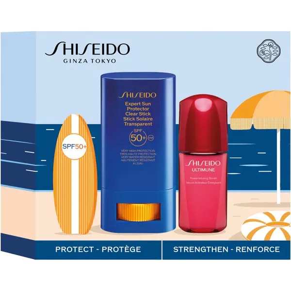 Shiseido Shiseido Expert Sun Protector Clear Stick SPF 50+ darilni set za ženske