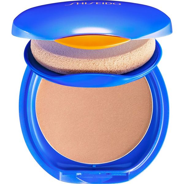 Shiseido Shiseido Expert Sun Protector UV Protective Compact Foundation SPF30 vodoodporni kompaktni puder polnilni odtenek Medium Brown 12 g