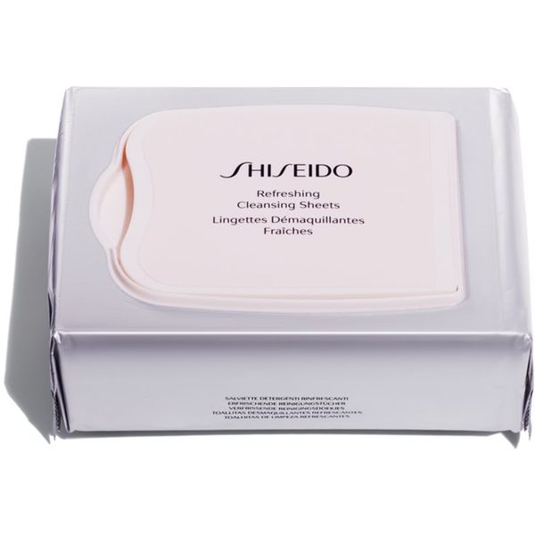 Shiseido Shiseido Generic Skincare Refreshing Cleansing Sheets robčki za odstranjevanje ličil za globoko čiščenje 30 kos