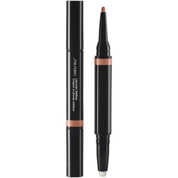 Shiseido Shiseido LipLiner InkDuo šminka in svinčnik za ustnice z balzamom odtenek 02 Beige 1.1 g