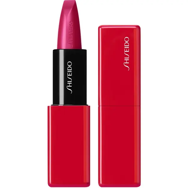 Shiseido Shiseido Makeup Technosatin gel lipstick satenasta šminka odtenek 422 Fuchsia Flux 4 g