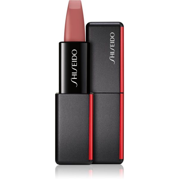 Shiseido Shiseido ModernMatte Powder Lipstick mat pudrasta šminka odtenek 506 Disrobed (Nude Rose) 4 g