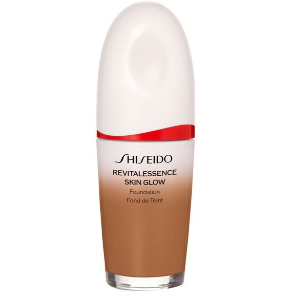 Shiseido Shiseido Revitalessence Skin Glow Foundation lahki tekoči puder s posvetlitvenim učinkom SPF 30 odtenek Cedar 30 ml