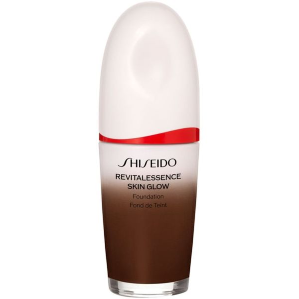 Shiseido Shiseido Revitalessence Skin Glow Foundation lahki tekoči puder s posvetlitvenim učinkom SPF 30 odtenek Obsidian 30 ml