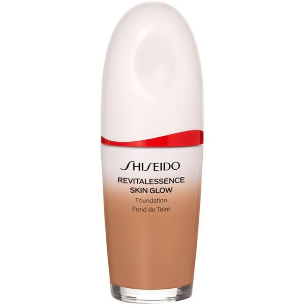 Shiseido Shiseido Revitalessence Skin Glow Foundation lahki tekoči puder s posvetlitvenim učinkom SPF 30 odtenek Sunstone 30 ml