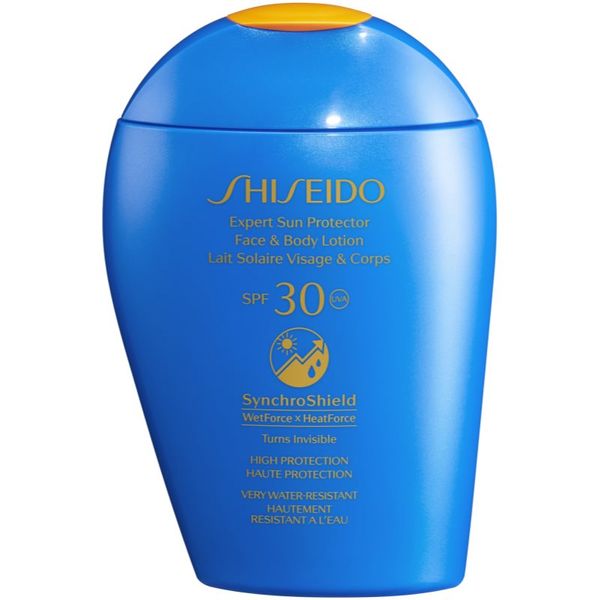 Shiseido Shiseido Sun Care Expert Sun Protector Face & Body Lotion losjon za sončenje za obraz in telo SPF 30 150 ml