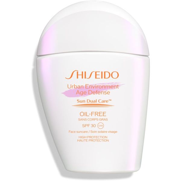 Shiseido Shiseido Sun Care Urban Environment Age Defense matirajoča krema za sončenje za obraz SPF 30 30 ml