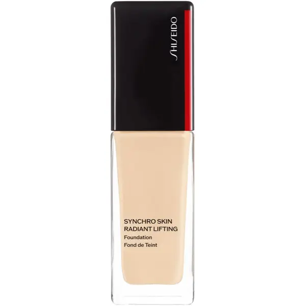 Shiseido Shiseido Synchro Skin Radiant Lifting Foundation Advanced posvetlitveni lifting tekoči puder SPF 30 odtenek 110 Alabaster 30 ml