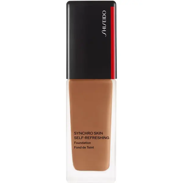 Shiseido Shiseido Synchro Skin Self-Refreshing Foundation Advanced dolgoobstojen tekoči puder SPF 30 odtenek 460 Topaz 30 ml