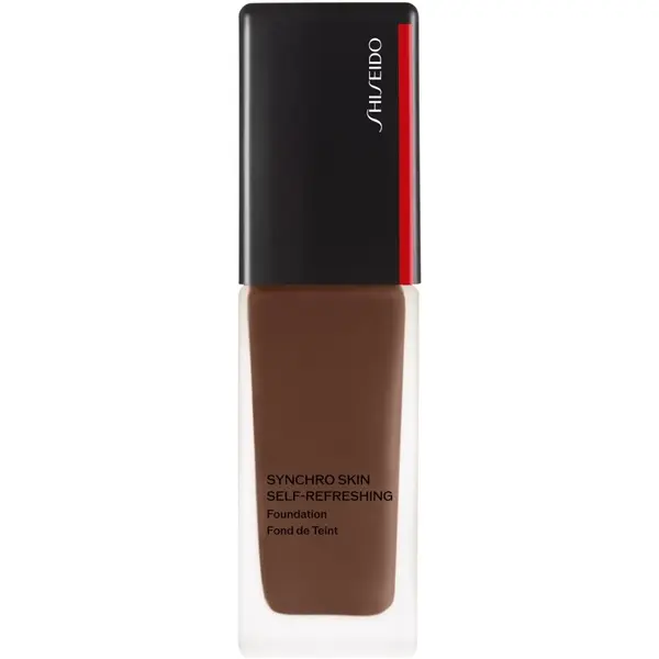 Shiseido Shiseido Synchro Skin Self-Refreshing Foundation Advanced dolgoobstojen tekoči puder SPF 30 odtenek 560 Obsidian 30 ml