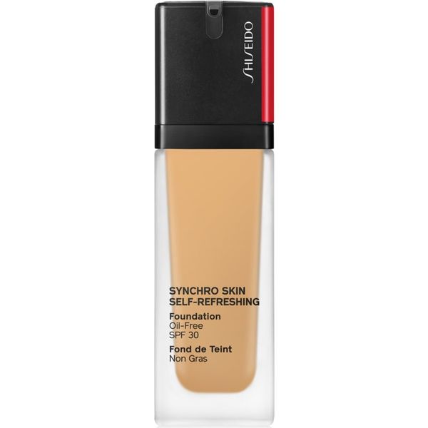 Shiseido Shiseido Synchro Skin Self-Refreshing Foundation dolgoobstojen tekoči puder SPF 30 odtenek 340 Oak 30 ml