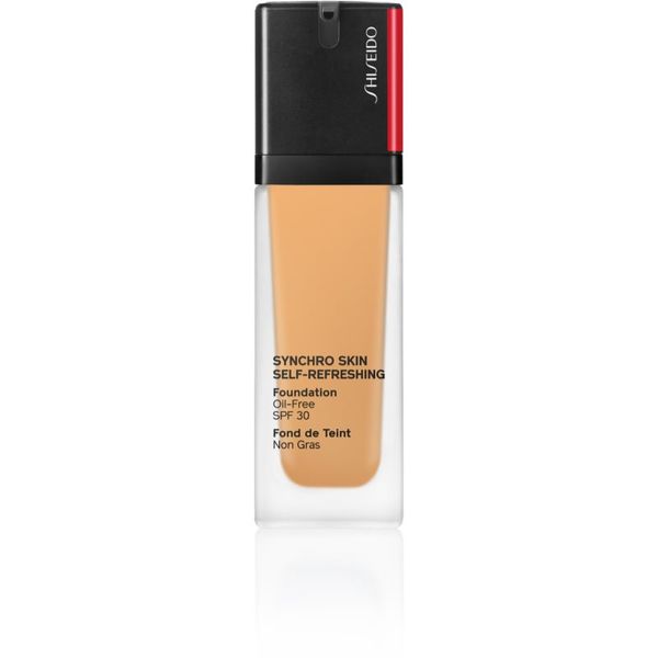 Shiseido Shiseido Synchro Skin Self-Refreshing Foundation dolgoobstojen tekoči puder SPF 30 odtenek 360 Citrine 30 ml