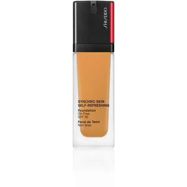 Shiseido Shiseido Synchro Skin Self-Refreshing Foundation dolgoobstojen tekoči puder SPF 30 odtenek 420 Bronze 30 ml