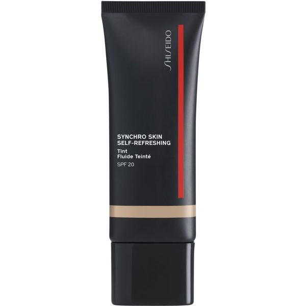 Shiseido Shiseido Synchro Skin Self-Refreshing Foundation vlažilni tekoči puder SPF 20 odtenek 215 Light Buna 30 ml