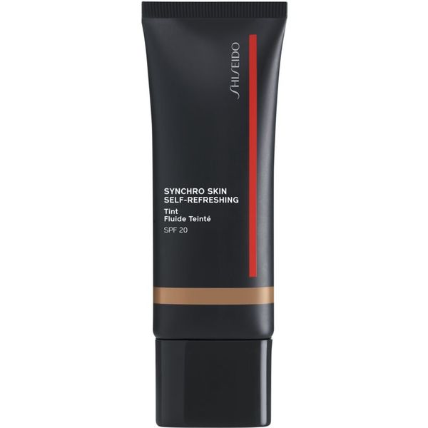 Shiseido Shiseido Synchro Skin Self-Refreshing Foundation vlažilni tekoči puder SPF 20 odtenek 335 Medium Katsura 30 ml