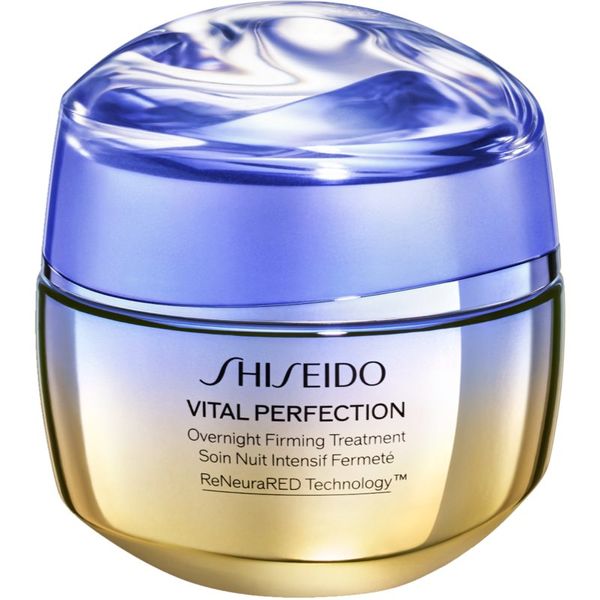 Shiseido Shiseido Vital Perfection Overnight Firming Advanced Treatment nočna lifting in učvrstitvena krema 50 ml