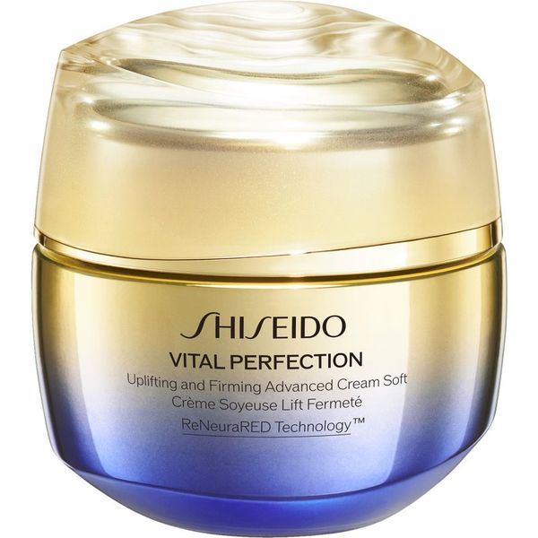 Shiseido Shiseido Vital Perfection Uplifting and Firming Advanced Cream Soft lahka učvrstitvena krema za dan in noč 50 ml