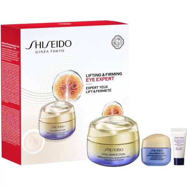 Shiseido Shiseido Vital Perfection Uplifting & Firming Eye Cream darilni set za ženske