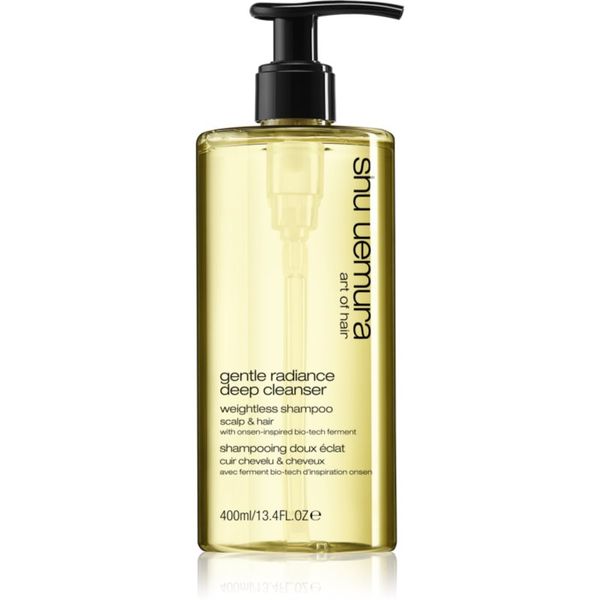 Shu Uemura Shu Uemura Deep Cleanser Gentle Radiance nežni čistilni šampon za zdrave in lepe lase 400 ml