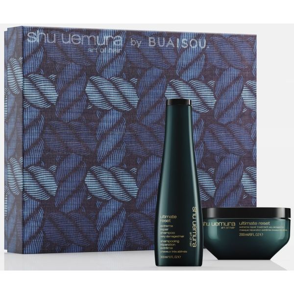 Shu Uemura Shu Uemura Ultimate Reset darilni set (za zelo poškodovane lase)