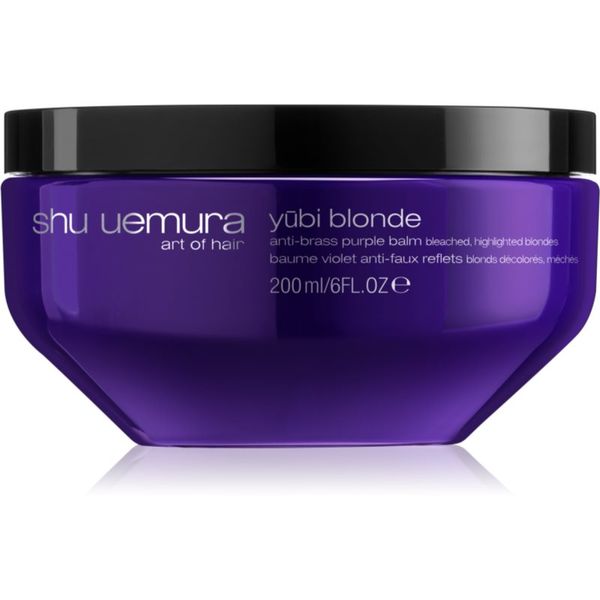 Shu Uemura Shu Uemura Yūbi Blonde maska za nevtralizacijo rumenih odtenkov 200 ml