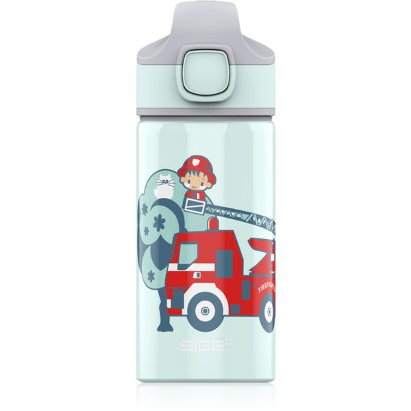 Sigg Sigg Miracle šolska steklenica s slamico Fireman 400 ml