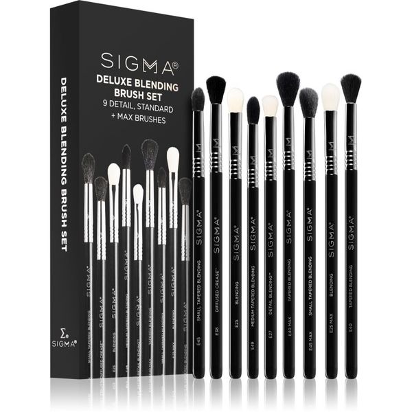 Sigma Beauty Sigma Beauty Brush Set Deluxe Blending set čopičev za oči