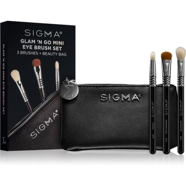 Sigma Beauty Sigma Beauty Brush Set Glam N Go Set čopičev s torbico