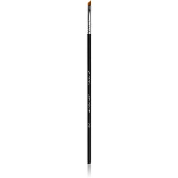 Sigma Beauty Sigma Beauty Eyes E06 WINGED LINER™ BRUSH čopič za ličenje oči 1 kos