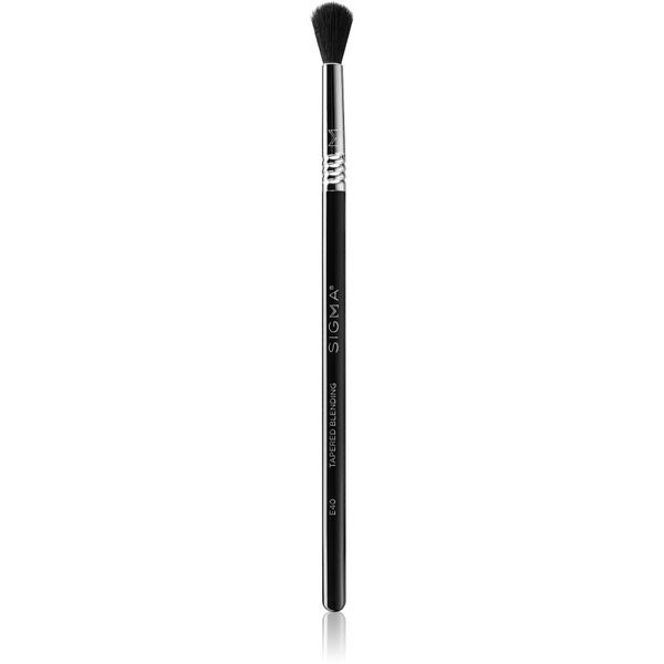 Sigma Beauty Sigma Beauty Eyes E40 Tapered Blending Brush čopič za senčenje in prehode 1 kos