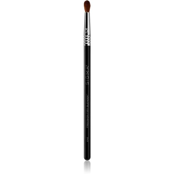 Sigma Beauty Sigma Beauty Eyes E42 Precision Firm Blender™ Brush čopič za točno nanašanje senčil 1 kos