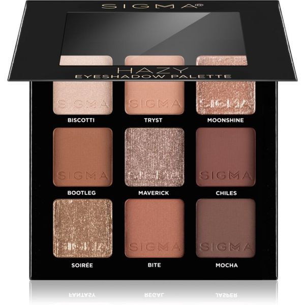 Sigma Beauty Sigma Beauty Eyeshadow Palette Spicy paleta senčil za oči 9 g