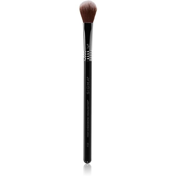 Sigma Beauty Sigma Beauty Face F03 High Cheekbone Highlighter™ Brush čopič za osvetljevalec 1 kos