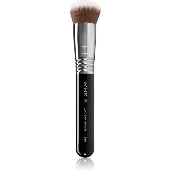 Sigma Beauty Sigma Beauty Face F82 Round Kabuki™ Brush čopič za mineralni puder v prahu 1 kos