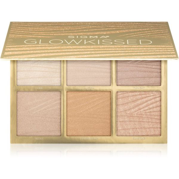 Sigma Beauty Sigma Beauty Glowkissed paleta osvetljevalcev 28,2 g