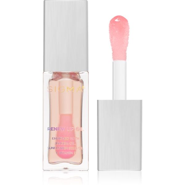 Sigma Beauty Sigma Beauty Renew Lip Oil olje za ustnice ki dodaja hidracijo in sijaj odtenek Hush 5,2 g